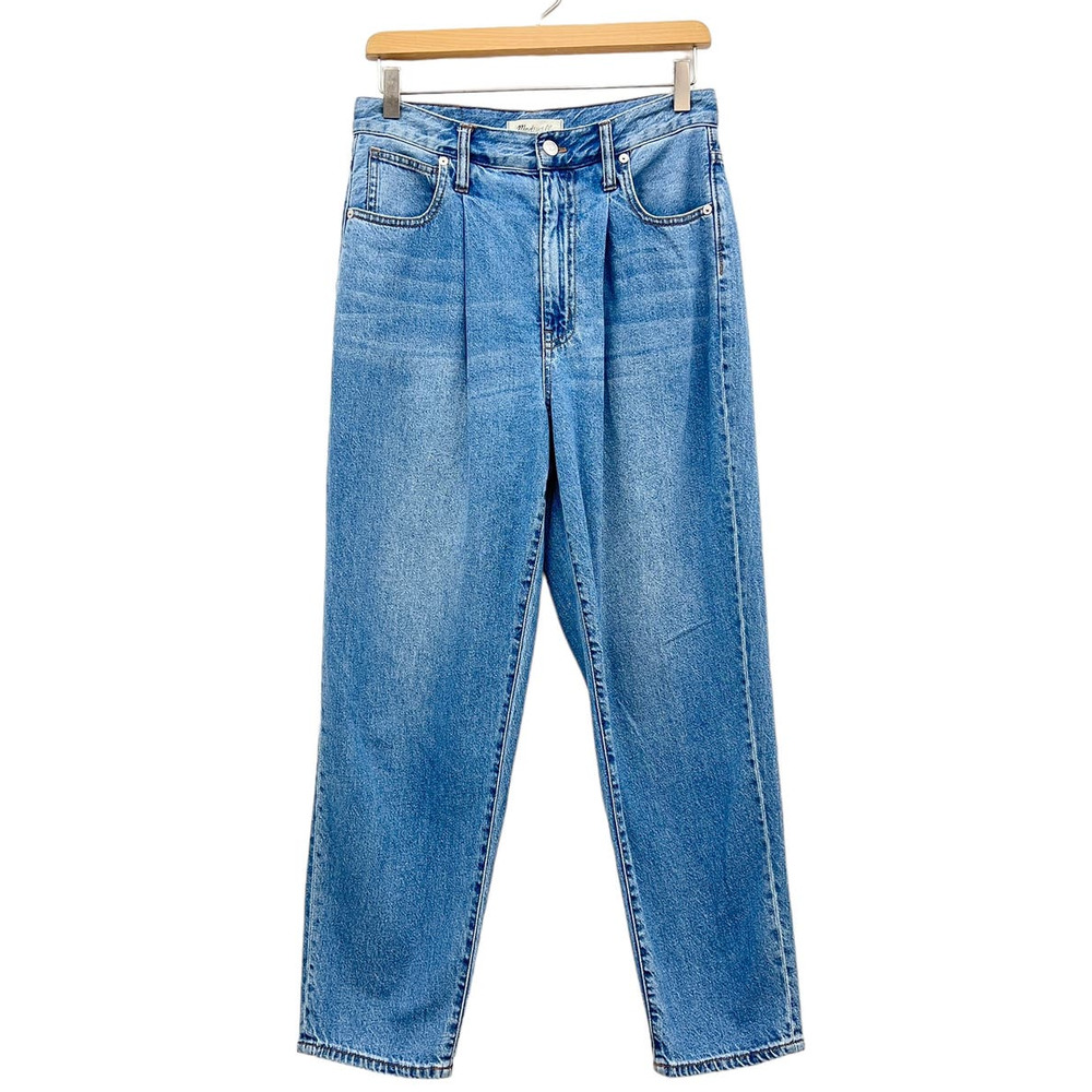 Madewell Baggy Tapered Jeans in Jewell Wash size 27 - Picture 7 of 9